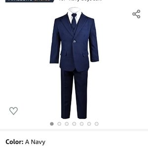 Black & Bianco Boys 3 piece suit